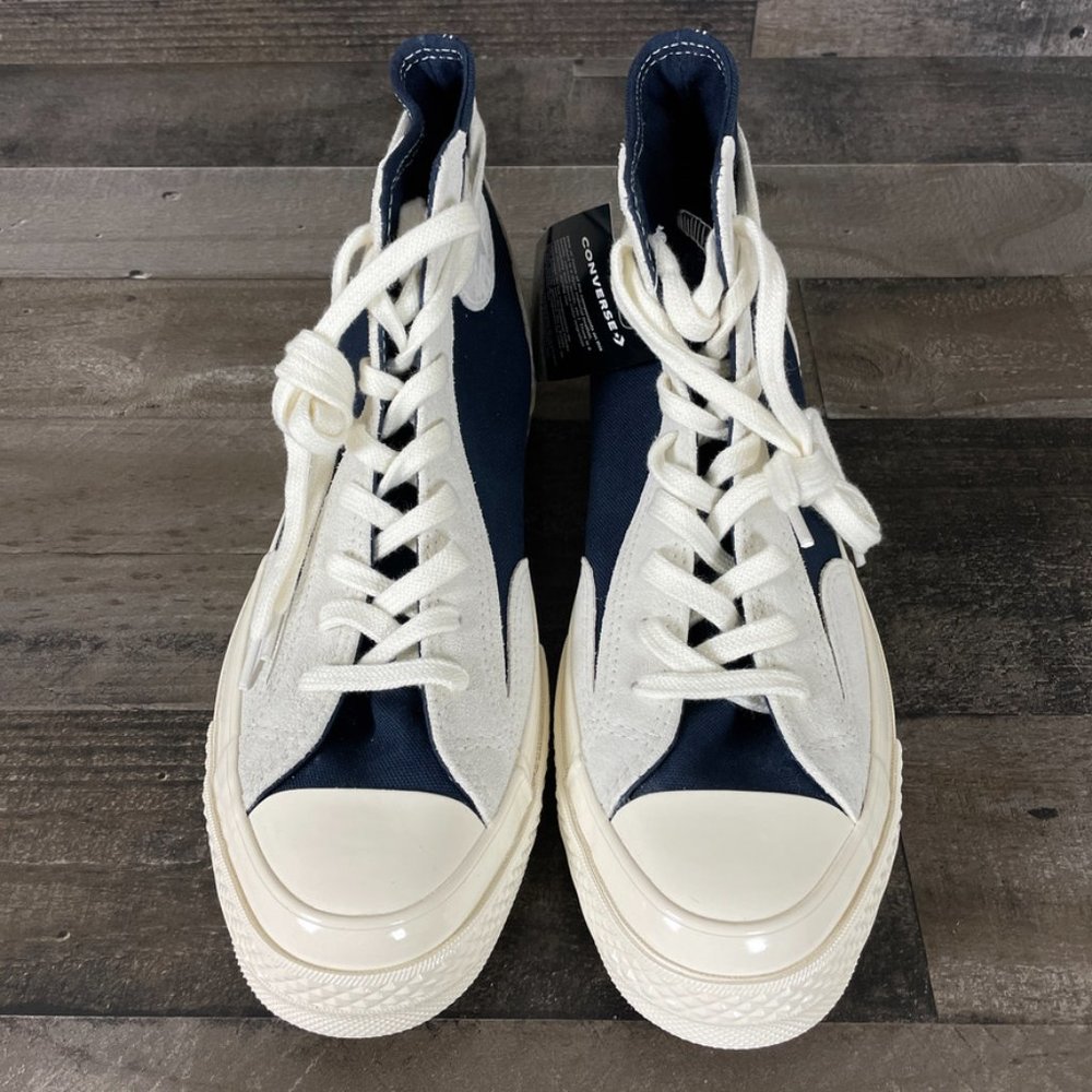 Converse Chuck Taylor All Star 70 Hi Final Club Obsidian Egret Sneakers 168604C - Picture 4 of 7